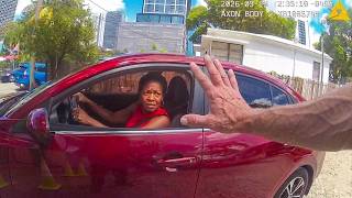 Cop Watches Nervous Driver Attempt Parallel Parking