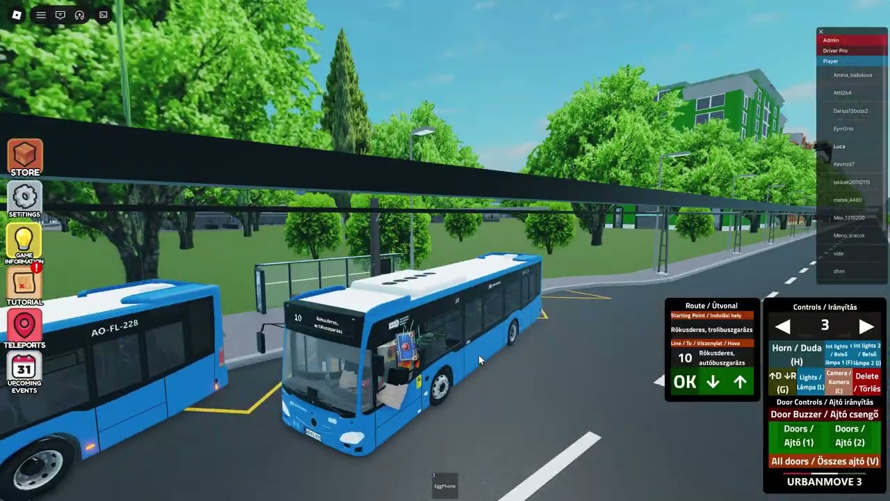 Roblox Urbanmove 3 Mercedes Citaro C2K Gameplay