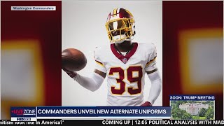 Washington Commanders pay homage to their past with new alternate uniforms