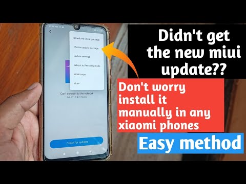 Manually installupdate Miui latest software updates in any xiaomi phones| Easy method