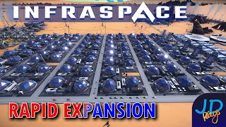 Rapid Expansion 🚜 InfraSpace Ep2 👷  New Player Guide, Tutorial, Walkthrough 🌍