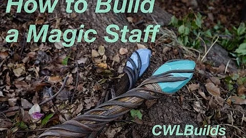 how to make a wizard staff out of wood