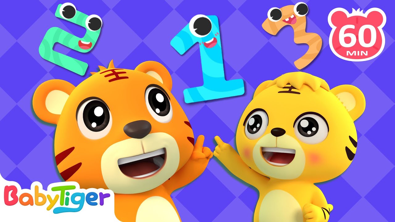 數字寶寶在哪里 | 大合集 | 經典熱門兒歌 | Kids Song | 動畫 | 童謠 | 兒童學習 | 卡通片 | Babytiger 中文 | Nursery Rhymes