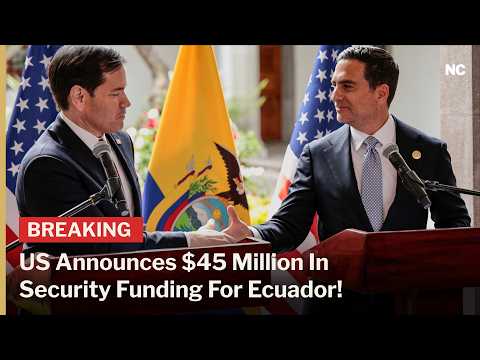 FULL: Marco Rubio & Ecuadorian President Hold Joint Press Conference in Quito | AC1Z