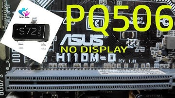 ASUS H110M D NO DISPLAY CASE STUDY | H110M D NO DISPLAY