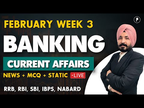 Weekly Banking Current Affairs | February 2025 Current Affairs | Week 3 | Parcham Classes