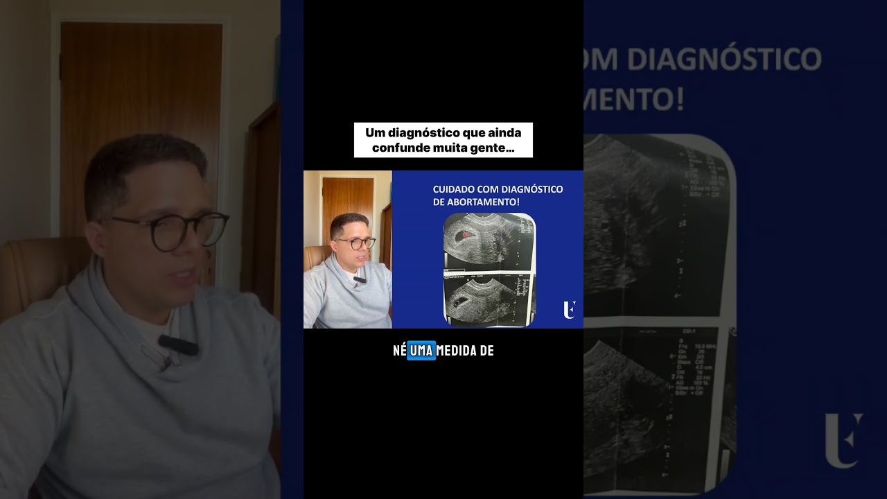 Cuidado no diagnóstico de abortamento no ultrassom!