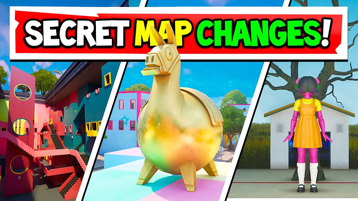 Fortnite Squid Games All Map Changes & Easter Eggs! (Reload)