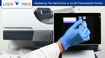 Replacing The Hard Drive In An HP FutureSmart Printer