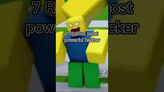 7 Roblox Most Powerful Hacker