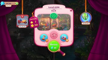 Manor Matters 4390 Gazebo Find 22 differences HD Staff, Lion, Rainbow, Ladder, Watermelon, Peacock