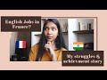 GETTING PART-TIME JOB IN FRANCE | ENGLISH JOBS | INDIAN STUDENT  #studyabroad #livinginfrance