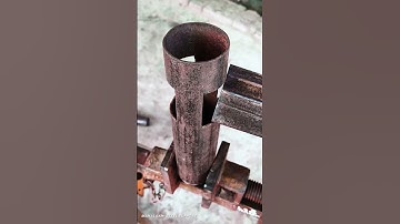 Best trick to join square pipe to round pipe #welders #walding