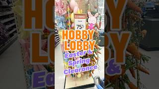 75% off Easter Decor 🐰 at Hobby Lobby! Run🏃‍♀️to get these deals! #shorts