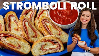 How to Make Stromboli  Easy Pizza Rolls!