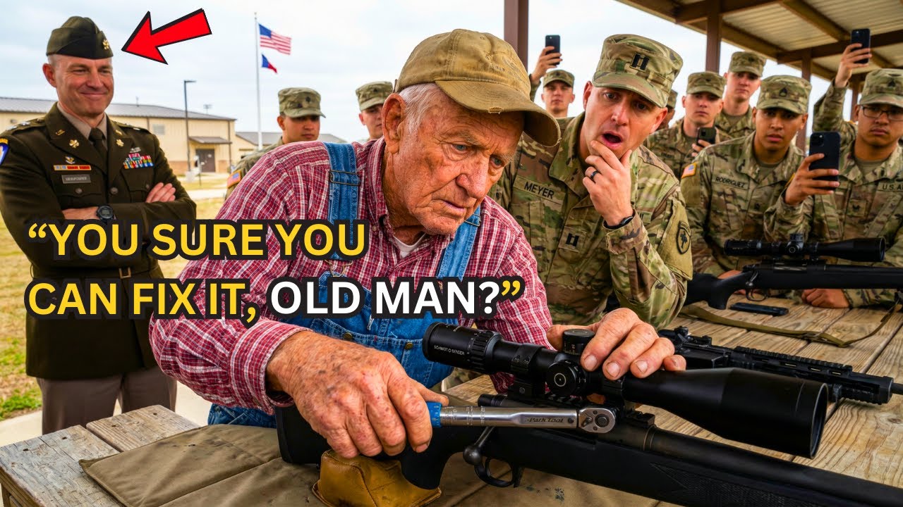 Army Snipers Couldn't Hit Targets With New Scopes — Until 77-Year-Old Veteran Show Them Why