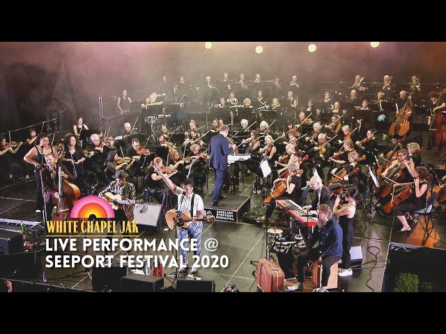 White Chapel Jak - Live Performance with Auckland Symphony Orchestra at SeePort Festival class=