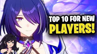 The Top 10 Best Characters for New Players in Honkai Star Rail!