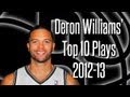 Deron williams top 10 plays 201213