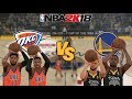 NBA 2K18 - Oklahoma City Thunder vs. Golden State Warriors - Full Gameplay