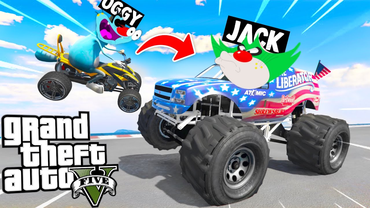 OGGY And JACK FINDING comedy IN NEW FACE TO FACE CHALLENGE (GTA 5 Funny Moments)