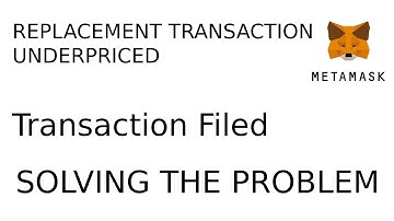 Metamask Error: Replacement Transaction Underpriced – How to Fix It?