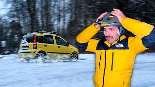 Rally de Inverno no Fiat Panda
