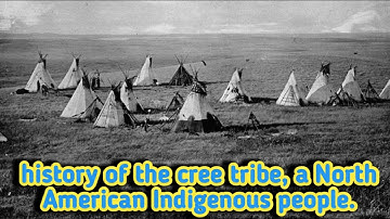 history of the cree tribe, a North American Indigenous people.