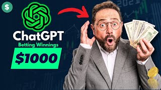 How I used *CHATGPT* to predict Football Games AND MAKE MONEY BETTING! screenshot 1