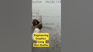 ENGINEERING GRAPHICS USING MINI - DRAFTER