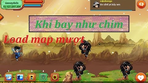 Hướng dẫn xài cheat, load map mượt không cần hack l Ngọc rồng online