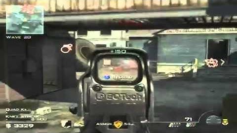 MW3 Survival Mode Wave 24 on Carbon Part 2 w/ Vibez6695