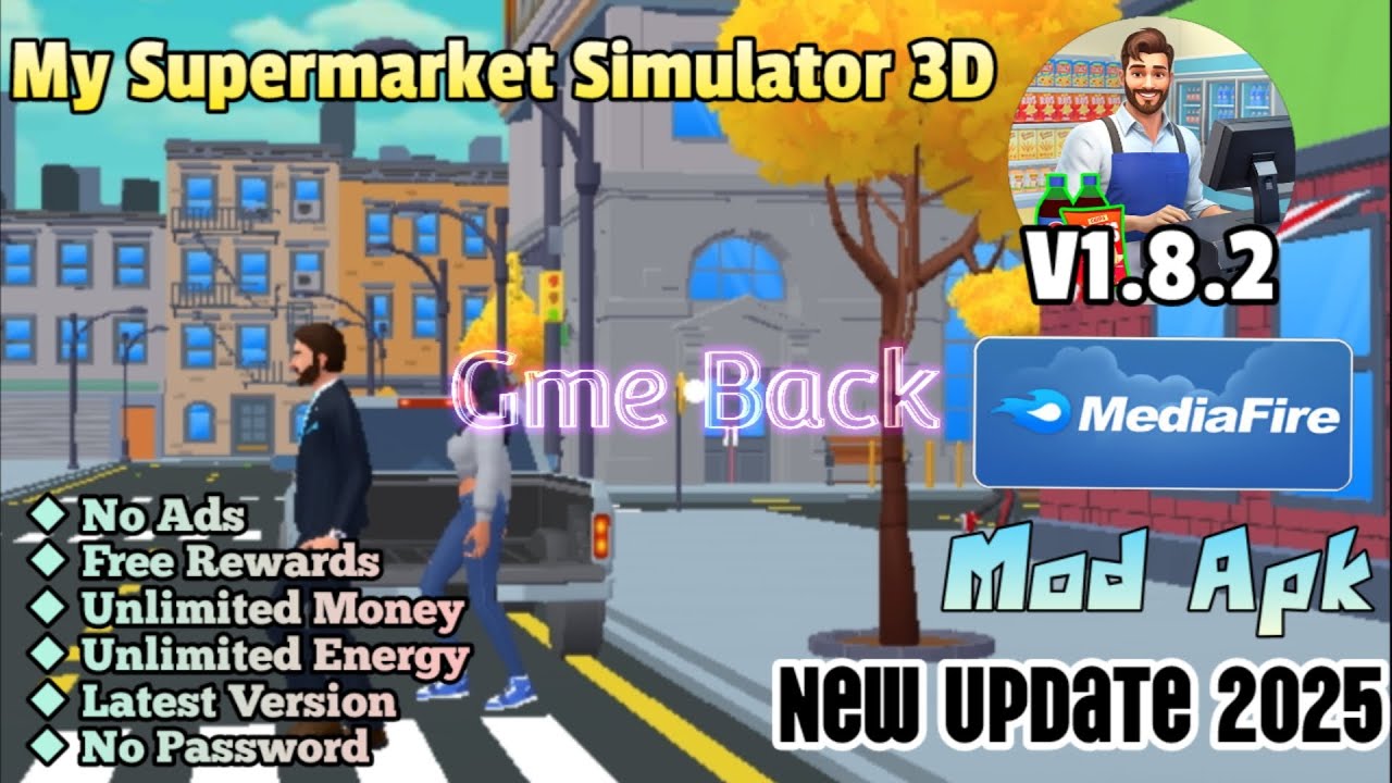 My Supermarket Simulator 3D v1.8.2 Mod Apk Unlimited Money No