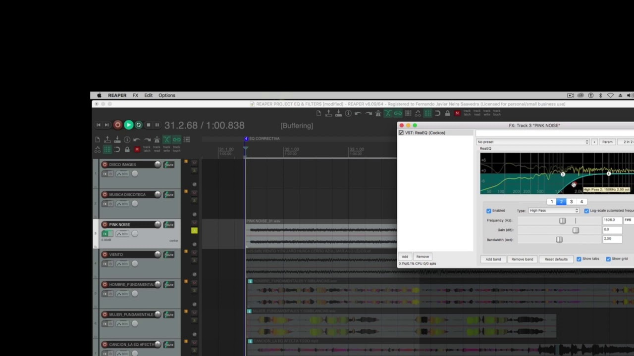 REAPER EQ & FILTERS YouTube