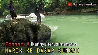 Asli gemetaran kakiku..!! Strike ikan sultan Segede guling