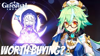 BLESSING OF THE WELKIN MOON WORTH BUYING?- GENSHIN IMPACT GUIDE (MOBILE) (PS4) (PC) screenshot 5