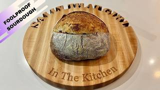 The BEST Overnight Sourdough Bread Recipe | Cold Ferment (Grams)