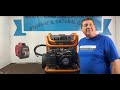 Ridgid 6800 watt Generator - Conversion video from gasoline to Propane & Natural Gas