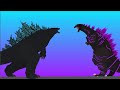 Godzilla vs Shin Godzilla (Teaser) / animação stick nodes