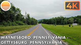 Waynesboro, Pennsylvania - Gettysburg, Pennsylvania! Drive with me!