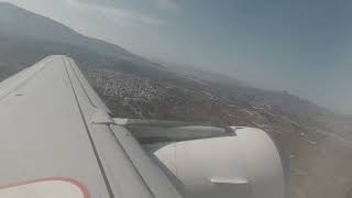 Saudia A320 takeoff Athens