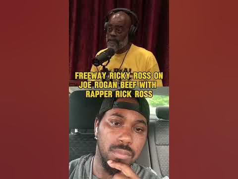 Freeway Ricky Ross on Joe Rogan BEEF with RAPPER Rick Ross #rickross #