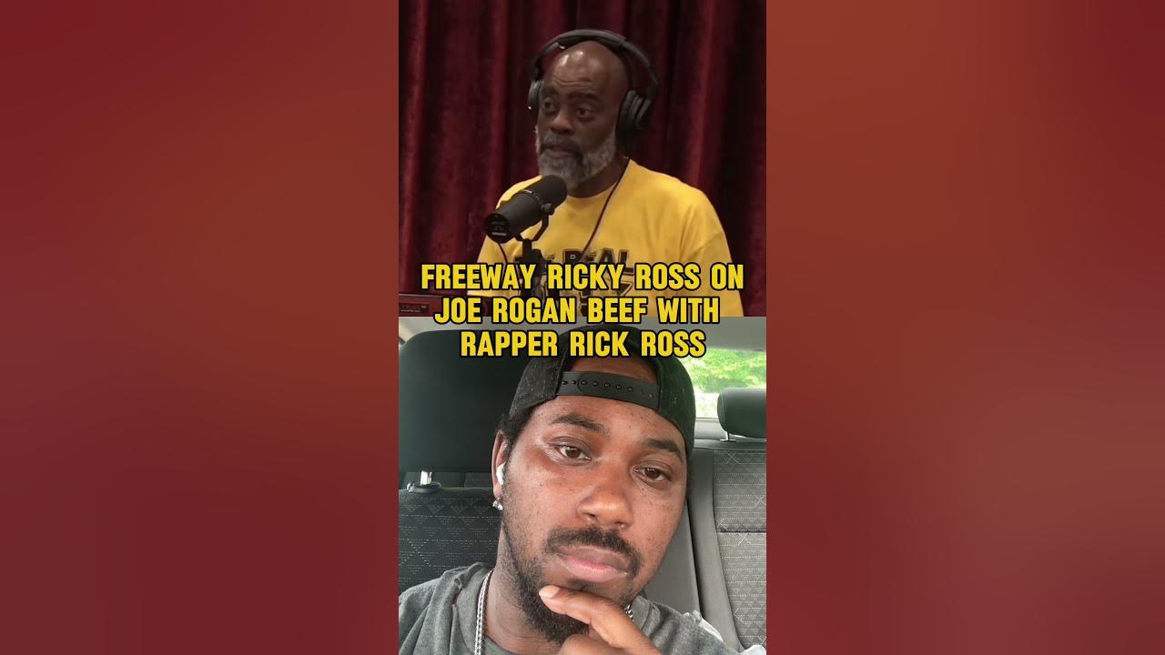 Freeway Ricky Ross on Joe Rogan BEEF with RAPPER Rick Ross #rickross #