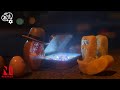 A Dangerous Bunch | Gudetama: An Eggcellent Adventure | Clip | Netflix Anime