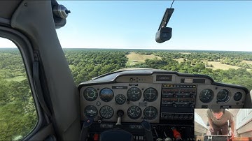 Instructor Pilot Flies in MSFS - Cessna 152 Soft Field Takeoff and Landing