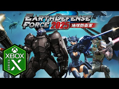 Earth Defense Force 2025 Xbox Series X Gameplay