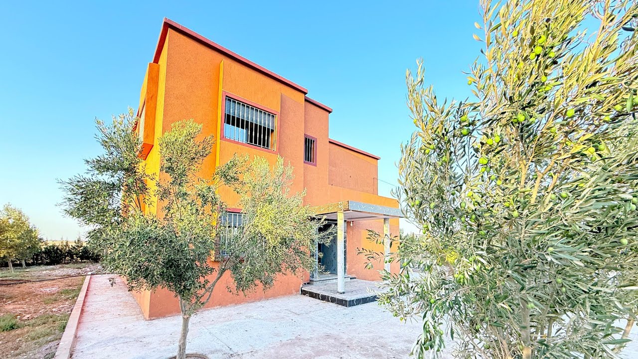 لعشاق البادية والسكن الهادىء وريحة المازير والكسيبة والدجاج البلدي واشجار الزيتون هالفيرمة ديالك 😍📣🤩