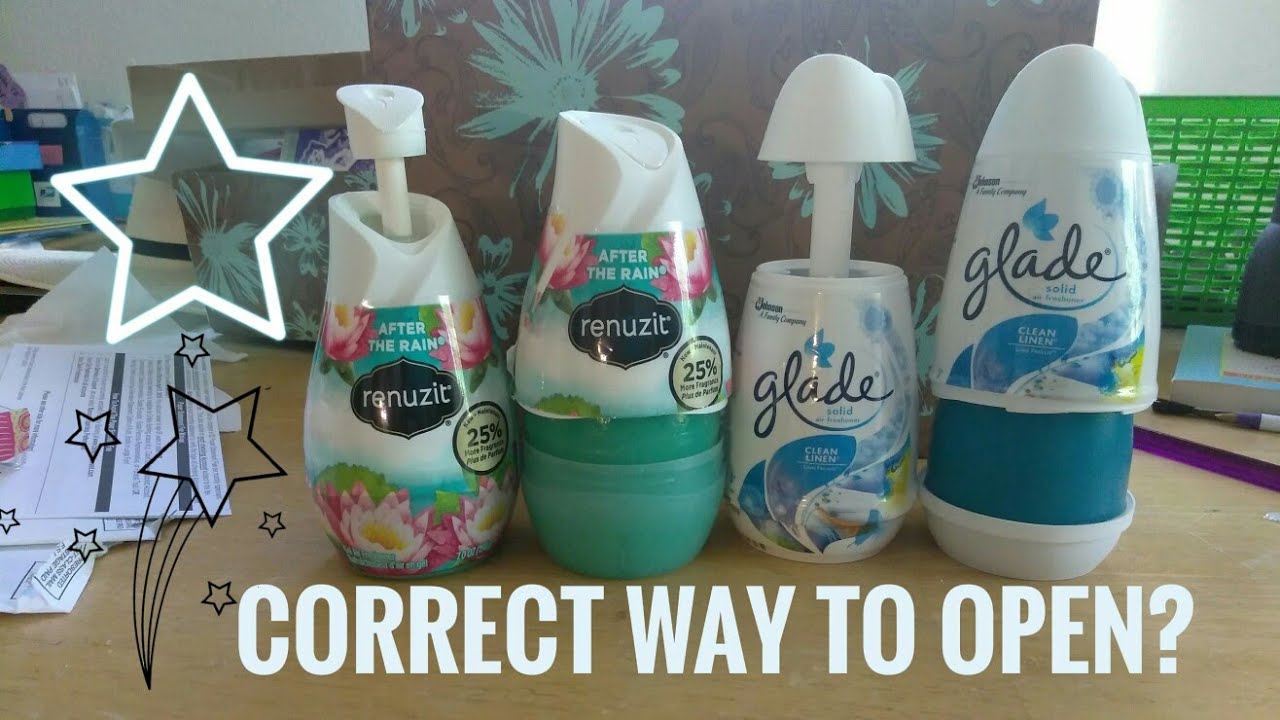 I Bet You Did Not Know There Was A Wrong Way To Open A Air Freshener