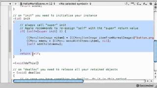 Cocos2D iPhone Tutorials - 8 - Intro to Actions