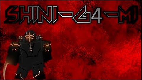 Roblox SHINI-G4-MI Script Showcase